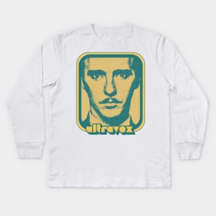 Ultravox - Aesthetic 80s Styled Retro Tribute Design Kids Long Sleeve T-Shirt